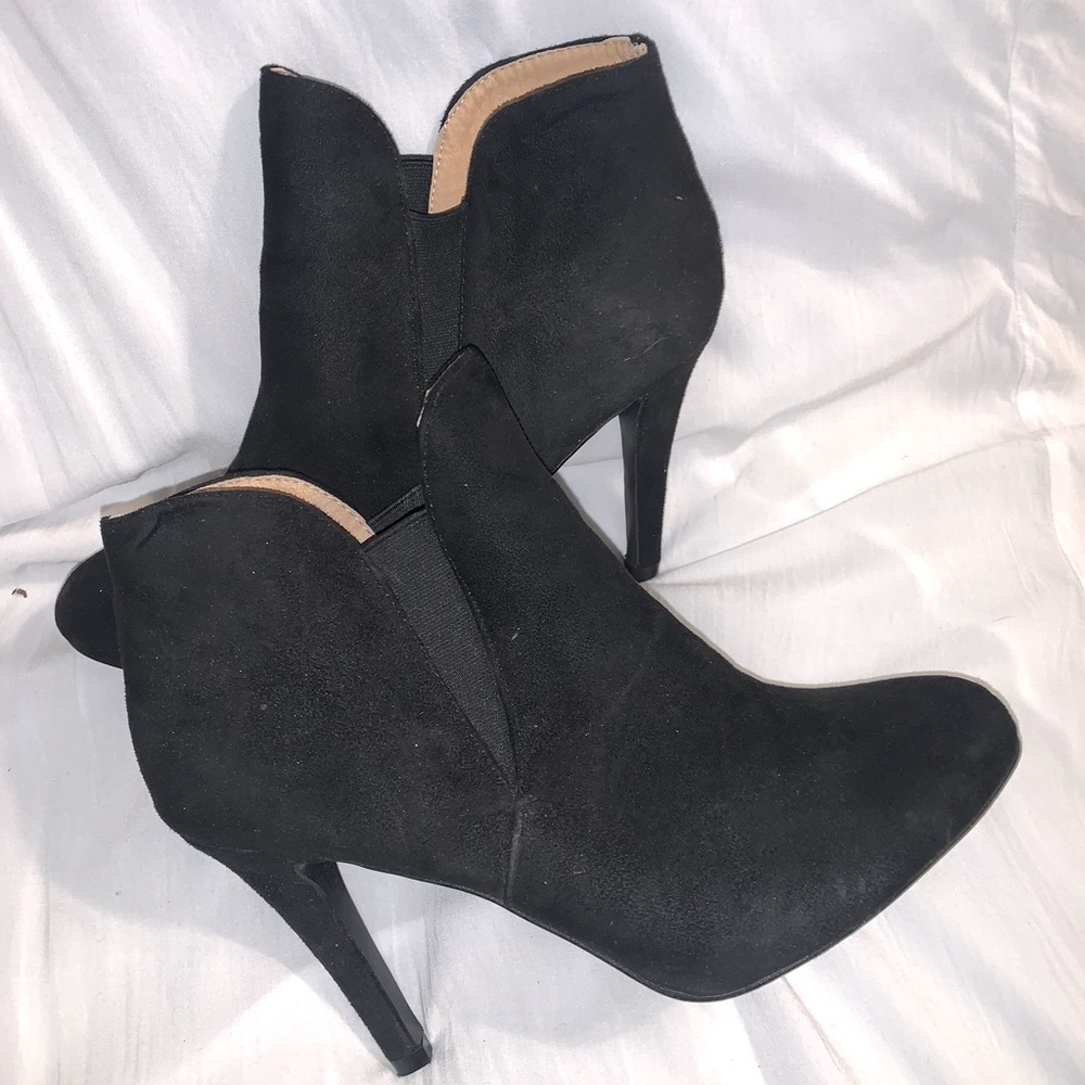 Black booties